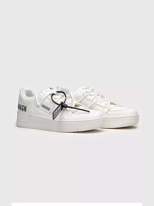 Gianni Kavanagh Wrapped Sneakers White