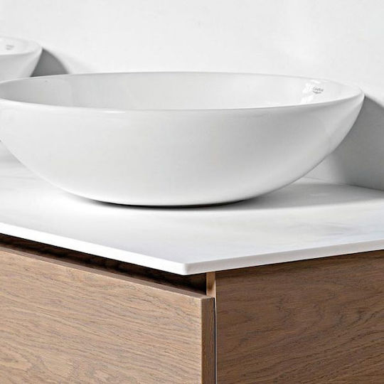 Mabo Шкаф Шкаф без Мивка, със Огледало & Колона Without sink