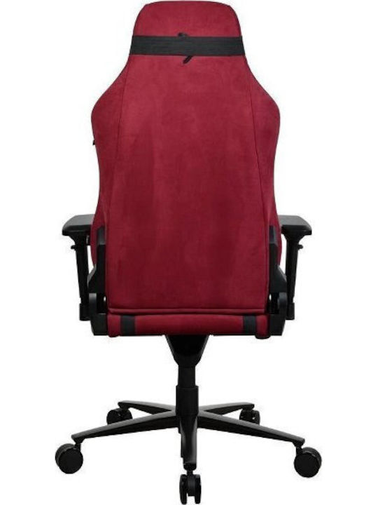 Arozzi Vernazza SuperSoft Υφασμάτινη Καρέκλα Gaming με Ρυθμιζόμενα Μπράτσα Bordeaux