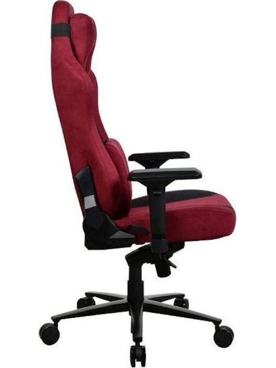 Arozzi Vernazza SuperSoft Υφασμάτινη Καρέκλα Gaming με Ρυθμιζόμενα Μπράτσα Bordeaux