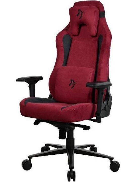 Arozzi Vernazza SuperSoft Υφασμάτινη Καρέκλα Gaming με Ρυθμιζόμενα Μπράτσα Bordeaux