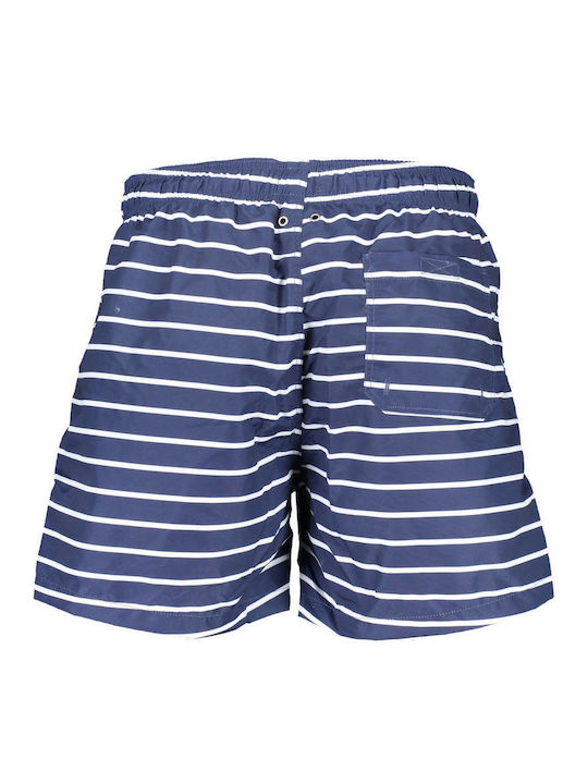 Gant Men's Swimwear Striped Blue