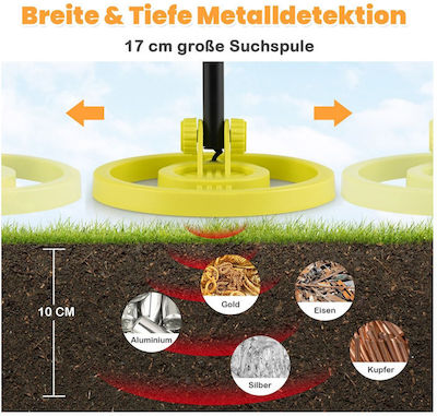 Children's Metal Detector LCD Screen Costway Sy10002