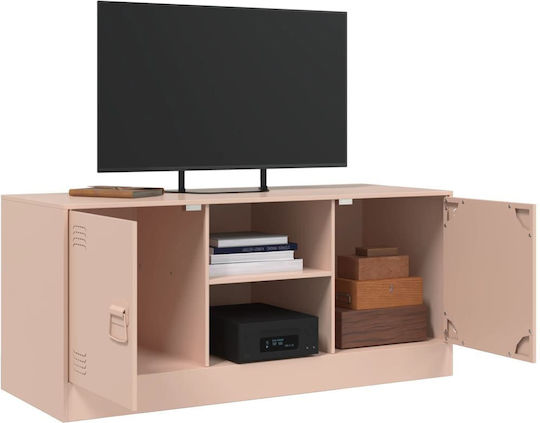 TV-Ständer Metall Rosa M99xP39xH44cm