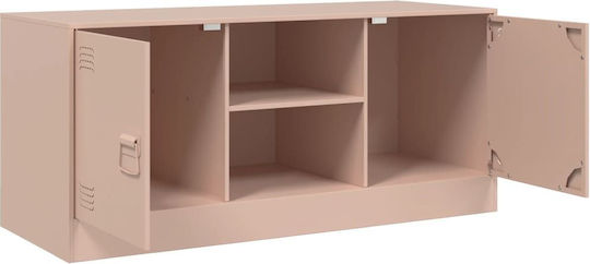 TV-Ständer Metall Rosa M99xP39xH44cm