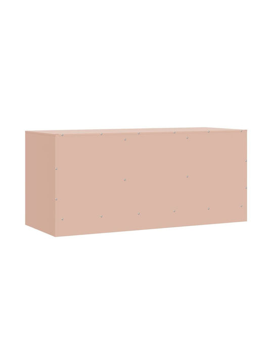 Έπιπλο Τηλεόρασης Μεταλλικό Ροζ Μ99xΠ39xΥ44cm
