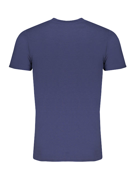 Squola Nautica Italiana Men's Short Sleeve T-shirt Blue