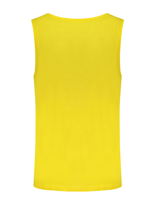 Squola Nautica Italiana Men's Sleeveless Blouse YELLOW 845910_GIYELLOW