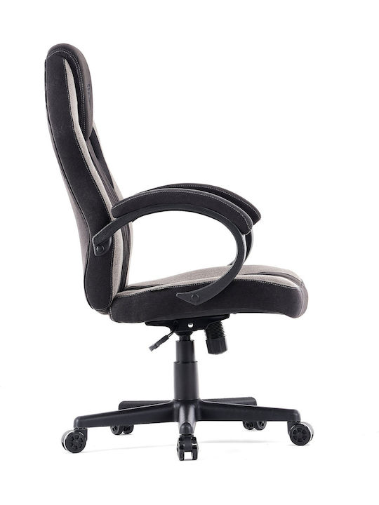 SENSE7 Prism Fabric Υφασμάτινη Καρέκλα Gaming Μαύρο / Γκρι