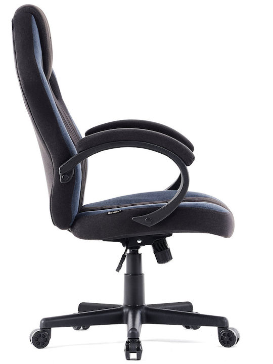 SENSE7 Prism Fabric Υφασμάτινη Καρέκλα Gaming Μαύρο / Μπλε
