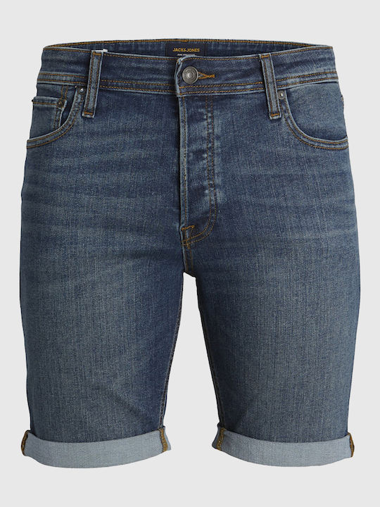 Jack & Jones Bermudă de Bărbați Jean denim albastru