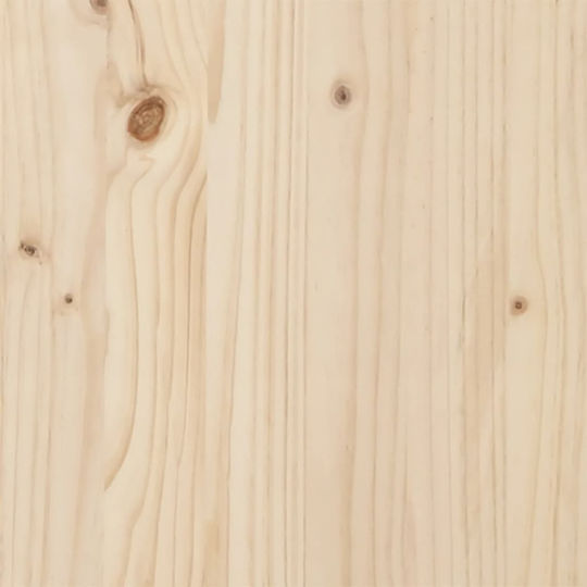 vidaXL Holzturm mit Kletterfläche Braun