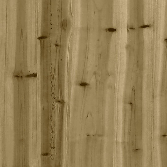 vidaXL Wooden Tower with Climbing Surface Brown
