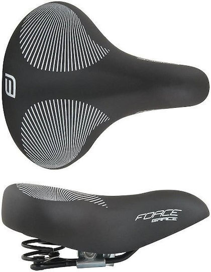 Force Schwarz Fahrradsattel Stadt