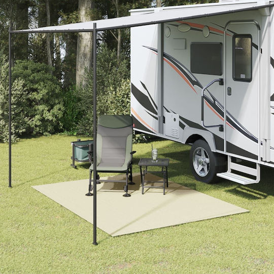 vidaXL Δάπεδο για Σκηνή Camping Μπεζ 400x200εκ.