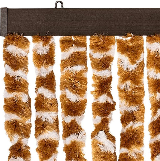 vidaXL Türvorhang Gelb 118x220cm 4004891