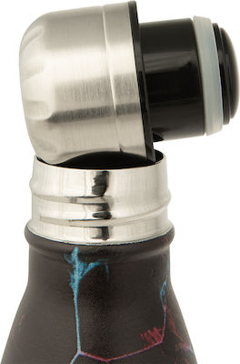 Polo Flasche Thermosflasche Rostfreier Stahl BPA-frei Schwarz 500ml