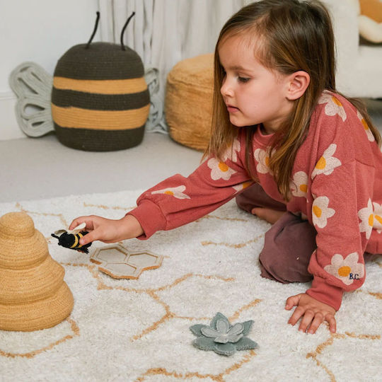 Lorena Canals Handmade Kids Synthetic Rug 90x130cm