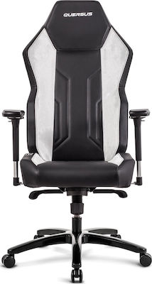 Quersus VAOS.2.2 Artificial Leather Gaming Chair with Adjustable Arms Pearl White