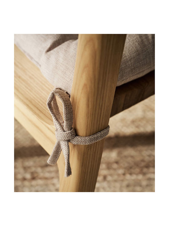 Gofis Home Garden Chair Cushion Beige 40x40cm
