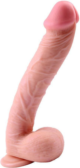 Boss Of Toys Glass Dildo with Balls and Suction Cup
