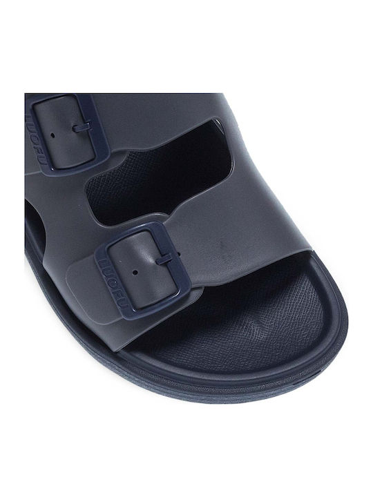 Herrensandalen in Blau Farbe