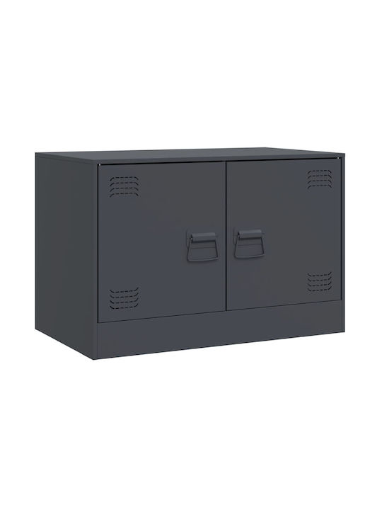 Wohnzimmer TV-Einheit Charcoal L67xB39xH44cm