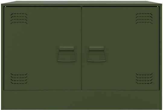 Living Room TV Unit Πράσινο Λαδί