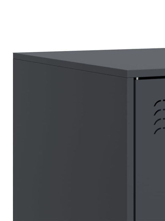 Wohnzimmer TV-Einheit Charcoal L67xB39xH44cm
