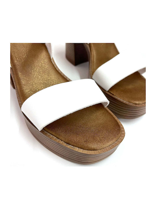 Sandalen Weiß
