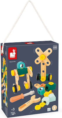 Wooden Construction Toy for 3+ years