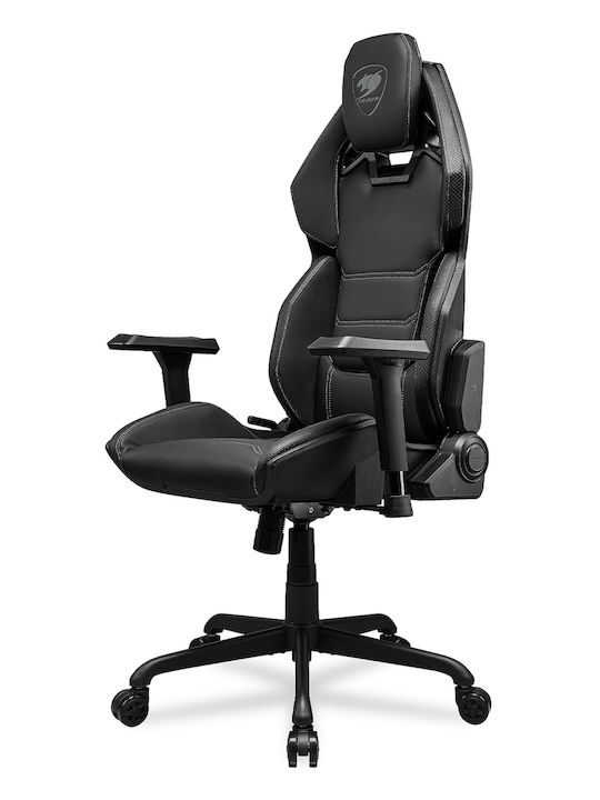 Cougar Hotrod Black Καρέκλα Gaming Δερματίνης με Ρυθμιζόμενα Μπράτσα Μαύρη