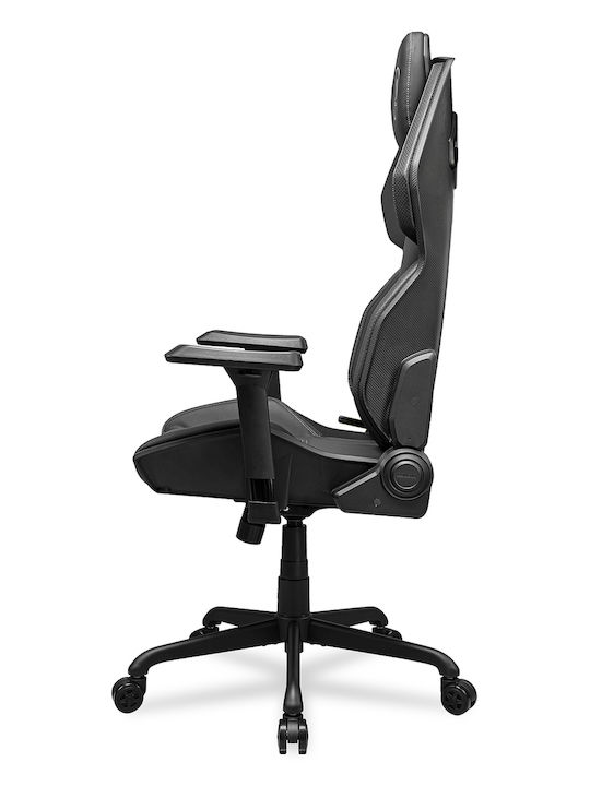 Cougar Hotrod Black Καρέκλα Gaming Δερματίνης με Ρυθμιζόμενα Μπράτσα Μαύρη