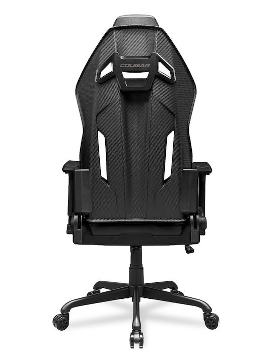 Cougar Hotrod Black Καρέκλα Gaming Δερματίνης με Ρυθμιζόμενα Μπράτσα Μαύρη