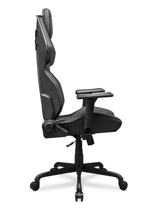 Cougar Hotrod Black Καρέκλα Gaming Δερματίνης με Ρυθμιζόμενα Μπράτσα Μαύρη