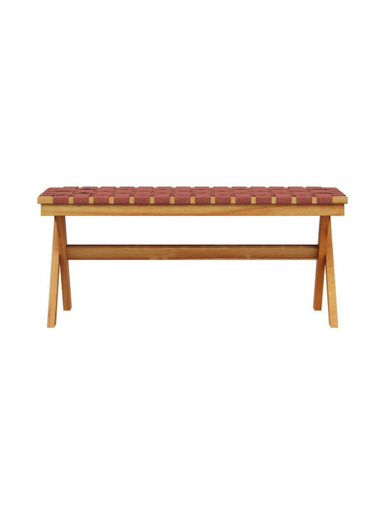 Bench Outdoor Wooden 100x34x42cm