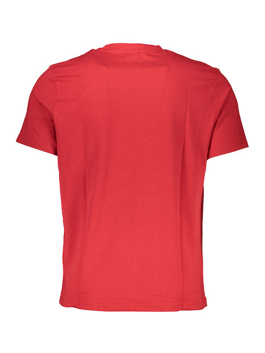 North Sails T-shirt Bărbătesc cu Mânecă Scurtă Red