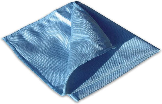 York Кърпичка за почистване с микрофибър за сини прозорци 30x30 см