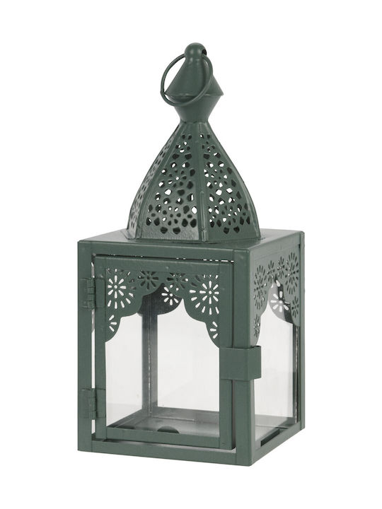 Koopman Metallic Lantern Green