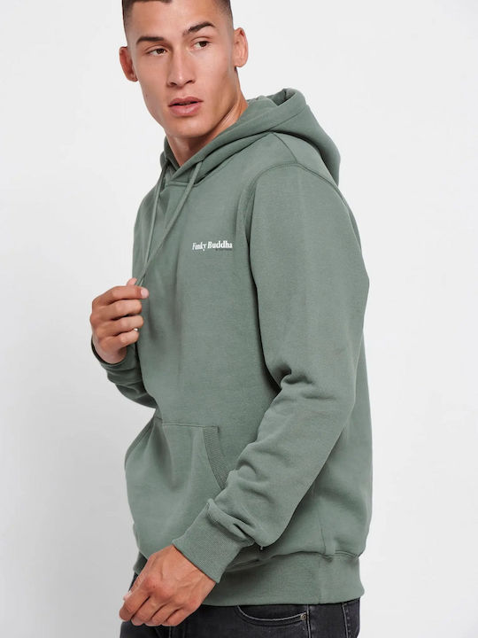 Funky Buddha Men's Sweatshirt Green