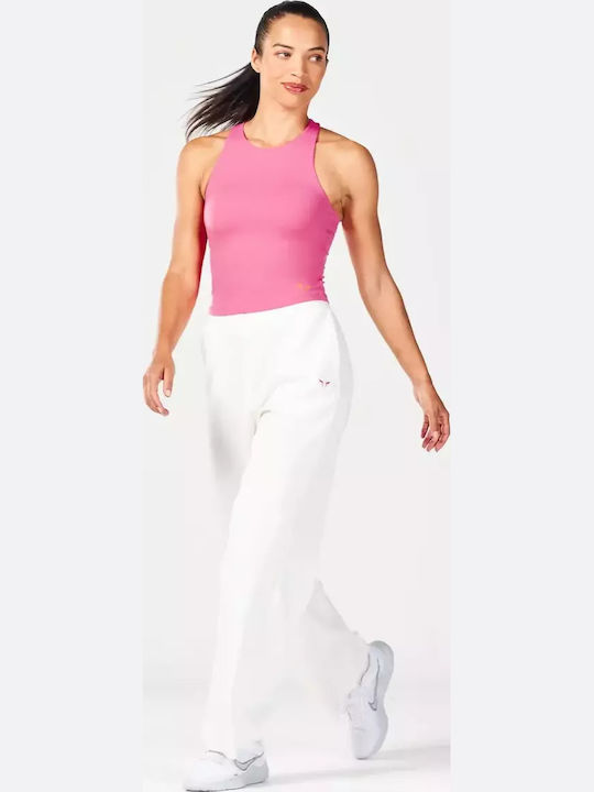 Bluză Sport Fără Mânecă Roz Hot Pink