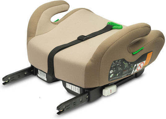 Caretero Puma Baby Car Seat Booster i-Size with Isofix Beige 15-36 kg