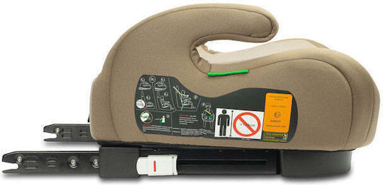 Caretero Puma Baby Car Seat Booster i-Size with Isofix Beige 15-36 kg