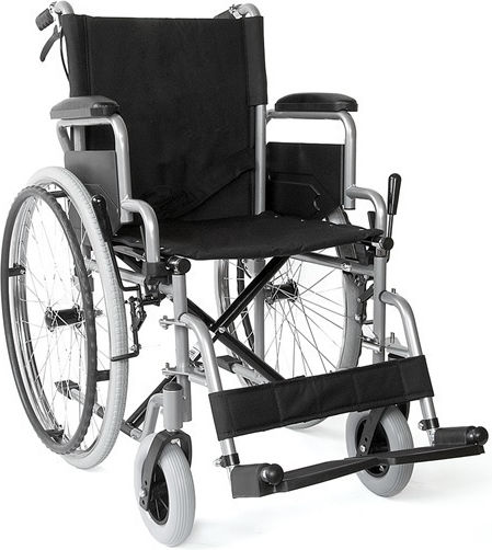 Kifidis Orthopedics Scaun Cu Rotile Pliabil 62cm 09-2-094 Negru