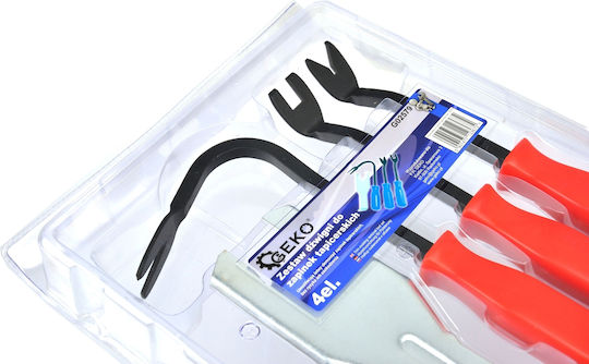 Geko Geko Plastic Clip Removal Tools for Upholstery Car 4 Pieces