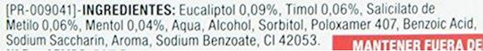 Listerine Mentol Apă de Gură