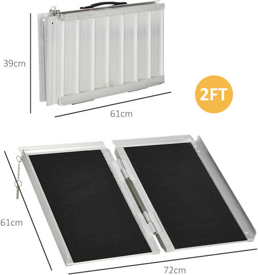 HomCom Ράμπα Αναπηρικού Αμαξιδίου 713-019V00SR