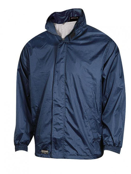 Keya Men's Jacket Windproof Navy Blue