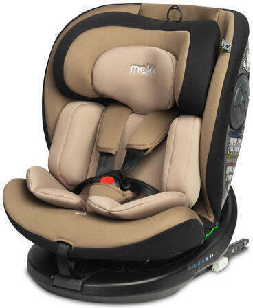 Caretero Mokki Baby Car Seat i-Size with Isofix Beige 0-36 kg
