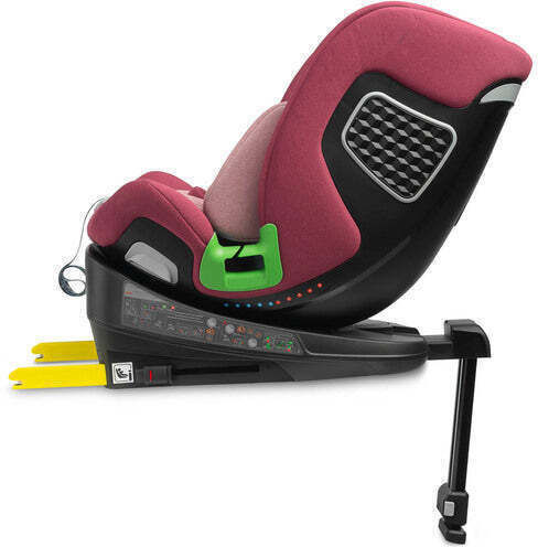 Caretero Kamptos Детско Столче за Кола i-Размер с Isofix Dirty Pink 0-36 кг